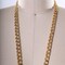 1 Yard 12mm Gold Shiny Metal Fashion Chain Trim for Jewelry and Bag Straps